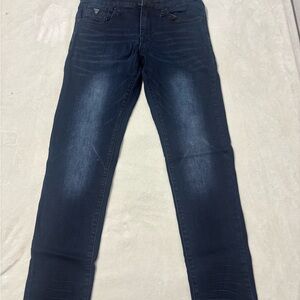 Guess by Marciano Men's Dark Blue Slim Jeans